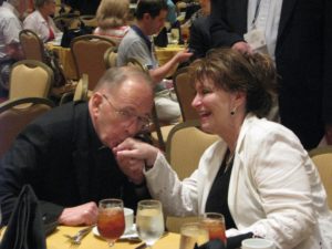 Fr Charlie Irvin and Vicki Wells Bedars 2010